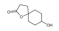 8-hydroxy-1-oxaspiro[4.5]decan-2-one Structure
