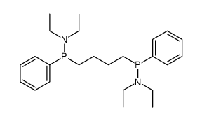 1,4-Butandiylbis[(diethylamino)phenylphosphan] Structure