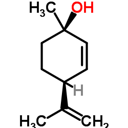 (1R,4S)-1-甲基-4-(丙-1-烯-2-基)环己-2-烯醇结构式