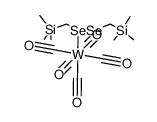 [bis(trimethylsilylmethyl) diselenide-Se]pentacarbonyltungsten(0)结构式