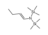 (E)-1,1,1-trimethyl-N-1-butenyl-N-(trimethylsilyl)silanamine结构式