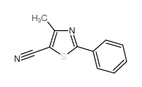4-METHYL-2-PHENYLTHIAZOLE-5-CARBONITRILE picture