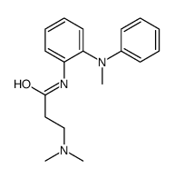 3-(dimethylamino)-N-[2-(N-methylanilino)phenyl]propanamide结构式