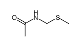 N-((methylthio)methyl)acetamide Structure