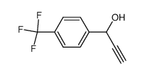 α-ethynyl-4-(trifluoromethyl)-benzenemethanol Structure
