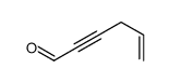 hex-5-en-2-ynal结构式