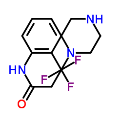 2-PIPERAZIN-1-YL-N-[2-(TRIFLUOROMETHYL)PHENYL]ACETAMIDE picture