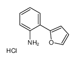 2-Fur-2-ylaniline hydrochloride结构式