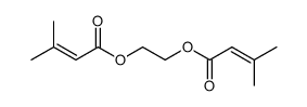 1,2-ethanediyl 3-methyl-2-butenoate结构式