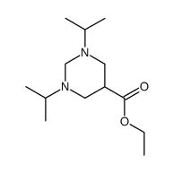 ethyl 1,3-diisopropylhexahydropyrimidine-5-carboxylate结构式