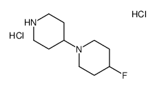 4-fluoro-1-piperidin-4-ylpiperidine,dihydrochloride结构式