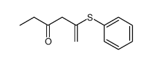 5-(phenylthio)hex-5-en-3-one Structure