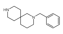 2,9-Diazaspiro[5.5]undecane, 2-(phenylmethyl)- Structure