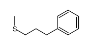 3-methylsulfanylpropylbenzene structure