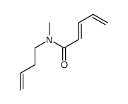 N-but-3-enyl-N-methylpenta-2,4-dienamide结构式