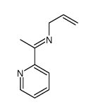 N-prop-2-enyl-1-pyridin-2-ylethanimine Structure