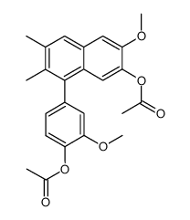 diacetyldehydroguaiaretic acid结构式