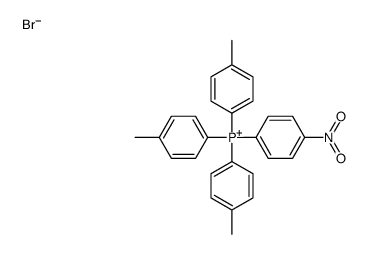 tris(4-methylphenyl)-(4-nitrophenyl)phosphanium,bromide Structure