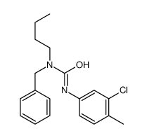 1-benzyl-1-butyl-3-(3-chloro-4-methylphenyl)urea Structure