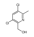 (3,5-dichloro-6-methylpyridin-2-yl)methanol结构式