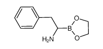 ethylene glycol 1-amino-2-phenylethane-1-boronate结构式