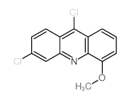 3,9-dichloro-5-methoxy-acridine结构式