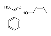 benzoic acid,but-2-en-1-ol Structure