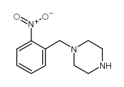1-(2-nitrobenzyl)-piperazine Structure