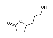 2-(3-hydroxypropyl)-2H-furan-5-one Structure