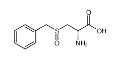 Alanine, 3-(benzylsulfinyl)-, L Structure