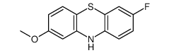 7-fluoro-2-methoxy-10H-phenothiazine结构式