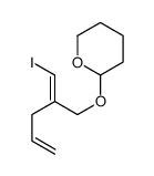 2-[2-(iodomethylidene)pent-4-enoxy]oxane结构式