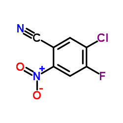 5-Chloro-4-fluoro-2-nitrobenzonitrile结构式