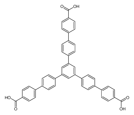1,3,5-Tris(4'-carboxy[1,1'-biphenyl]-4-yl)benzene Structure
