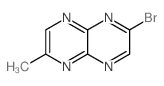 2-Bromo-6-methylpyrazino[2,3-b]pyrazine structure