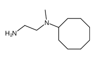 N-Methyl-N-cyclooctyl-aethylendiamin结构式