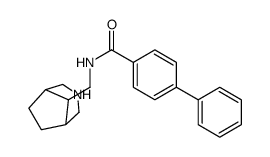 N-(3-azabicyclo[3.2.1]octan-8-ylmethyl)-4-phenylbenzamide Structure