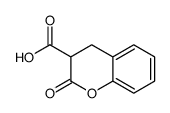 2-oxo-3,4-dihydrochromene-3-carboxylic acid Structure