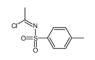 N-(4-methylphenyl)sulfonylethanimidoyl chloride结构式