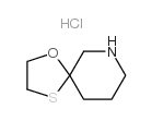 1-Oxa-4-thia-7-aza-spiro[4.5]decane hydrochloride结构式