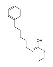 S-ethyl N-(5-phenylpentyl)carbamothioate结构式