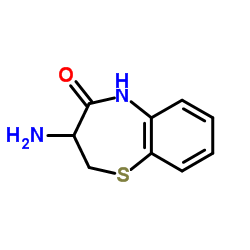3-氨基-2,3-二氢-1,5-苯并噻嗪-4(5h)-酮结构式
