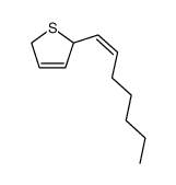 (Z)-2-(hept-1-en-1-yl)-2,5-dihydrothiophene Structure