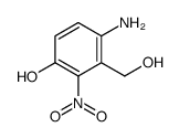 4-amino-3-(hydroxymethyl)-2-nitrophenol Structure