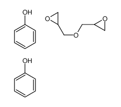 2-(oxiran-2-ylmethoxymethyl)oxirane,phenol Structure