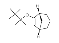 6-tert-butyldimethylsilyloxytricyclo<3.2.1>oct-6-ene结构式