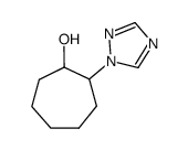2-(1,2,4-triazol-1-yl)cycloheptanol Structure