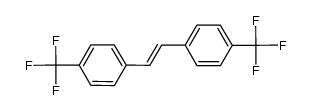 1,2-bis(4-(trifluoromethyl)phenyl)ethene Structure