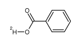 benzoic-acid-d1结构式