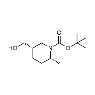 tert-Butyl (2R,5S)-5-(hydroxymethyl)-2-methylpiperidine-1-carboxylate picture